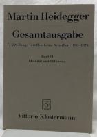 【哲学洋書】Martin Heidegger Gesamtausgabe　Ⅰ.Abteilung Veröffentlichte Schriften 1910-1976　Band15