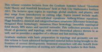 【物理学洋書】Quantum Field Theory and Manifold Invariants