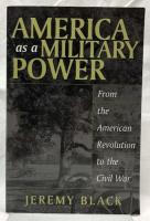 【政治学洋書】AMERICA as a MILITARY POWER