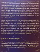 【物理学洋書】Statistical Dynamics  Second Edition