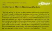 【数学洋書】From Riemann to Differential Geometry and Relativity