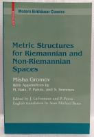 【数学洋書】Merric Structures for Riemannian and Non-Riemannian Spaces