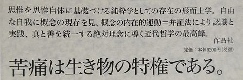 ヘーゲル　論理の学　全3冊 ヘーゲル『論理の学』(作品社、2013) 3 巻セット・箱無し ヘーゲル