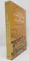 経済学洋書 A Genève et autour de Genève aux XVIIe et XVIIIe siècles  Etudes d'histoire économique(17・18世紀のジュネーヴとその周辺 経済史研究)