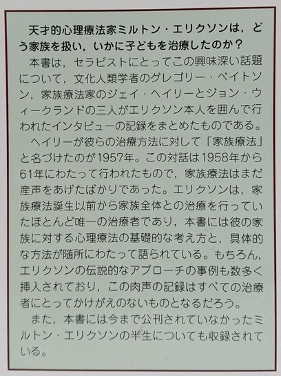 ミルトン・エリクソン 子どもと家族を語る(ジェイ・ヘイリー 編