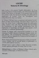 【哲学洋書】LOCKE   ⅠEpistemology  ⅡOntology  （ロック Ⅰ認識論 Ⅱ存在論）２冊セット