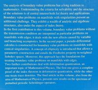 【数学洋書】　Boundary value problems, Schrödinger dingerdinger operators, deformation quantization（境界値問題、シュレディンガー作用素、変形量子化）