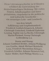 【文学洋書】　Deutsche Literaturgeschichte Band1～５　５冊セット