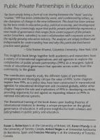 【教育学洋書】Public Private Partnerships in Education