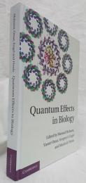 【生物学洋書】Quantum　Effects　in　Biology