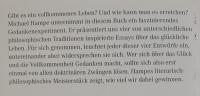 【哲学洋書】Das vollkommene Leben