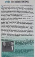 【政治学洋書】ROUSSEAU ET LES RELATIONS INTERNATIONALES