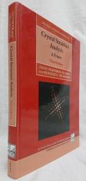 【物理学洋書】Crystal Structure Analysis Third Edition