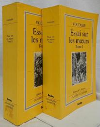 【哲学洋書】Essai sur les mœurs　TomeⅠⅡ