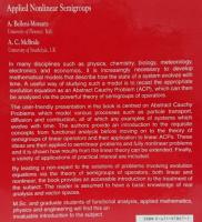 【数学洋書】Applied Nonlinear Semigropups