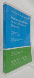 【数学洋書】Mathematical Models for Communicable Diseases