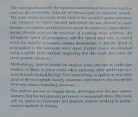 【数学洋書】Spatial Deterministic Epidemics