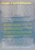 【数学洋書】Principles of Applied Mathematics 　revised edition