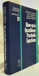 【数学洋書】Blow-up in Quasilinear Parabolic Equations