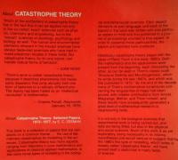 【数学洋書】Catastrophe Theory
