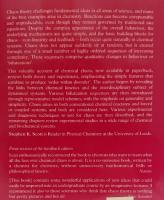 【化学洋書】CHEMICAL CHAOS