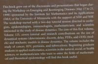 【数学洋書】Mathematical Approaches for Emerging and Reemerging Infectious Diseases