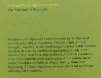 【数学洋書】The Maximum Principle