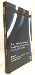 【経済学洋書】Policy Implications of Recent Advances in Evolutionary and Institutional Economics