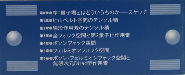 フォック空間と量子場 上下 増補改訂版 | 新井朝雄 | 日本評論社