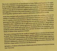 【数学洋書】An Introduction to Delay Differential Equations with Applications to the Life Sciences