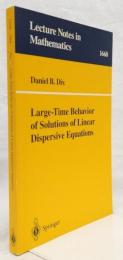 【数学洋書】Large-Time Behavior of Solutions of Linear Dispersive Equations