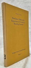 【数学洋書】Nonlinear Differential Equations of Chemically Reacting Systems