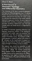 【数学洋書】A First Course in Geometric Topology and Differential Geometry