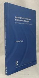 【経済学洋書】Austrian and German Economic Thought