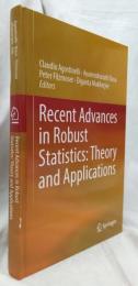 【経済学洋書】Recent Advances in Robust Statistics: Theory and Applications