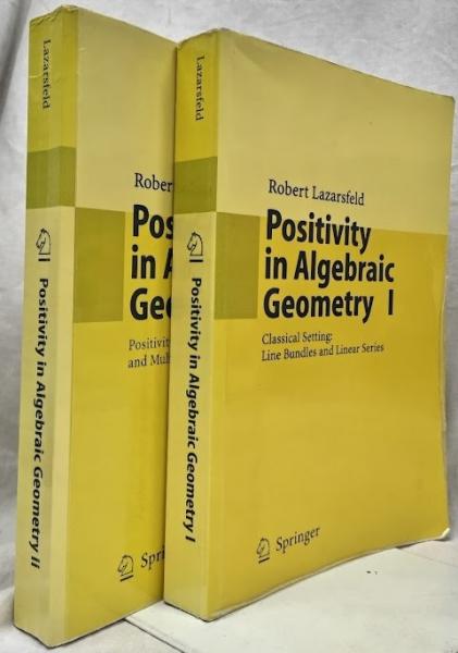 数学洋書】Positivity in Algebraic GeometryⅠⅡ(Robert Lazarsfeld