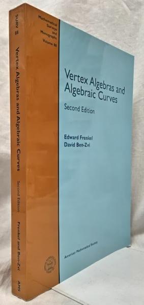 語学+参考書 Vertex Algebras And Algebraic Curves (88) (Mathematical Surveys & Monographs) 数学洋書】Vertex Algebras And Algebraic Curves Second Edition