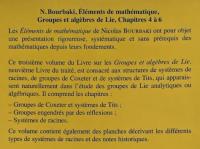 【数学洋書】Groupes et algèbres de Lie Chapitre1à9