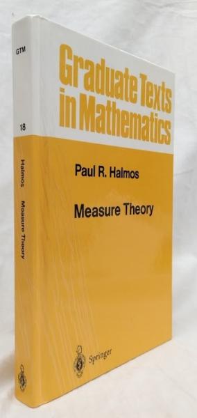 数学洋書】Measure Theory(Paul R. Halmos) / 古本、中古本、古書籍の