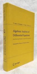 【数学洋書】Algebraic Analysis of Differential Equations