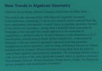 【数学洋書】New Trends in Algebraic Geometry