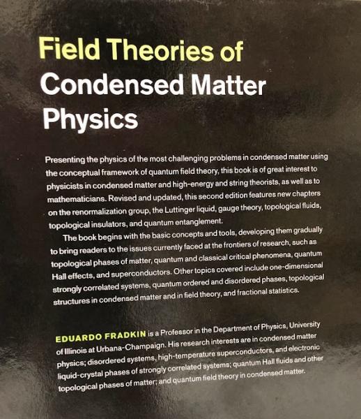 物理学洋書】Field Theories of Condensed Matter Physics SECOND