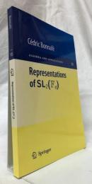 【数学洋書】Representations of SL2(Fq)