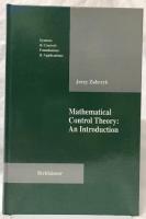 【数学洋書】Mathematical Control Theory: An Introduction