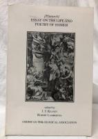 【哲学洋書】Essyas on the Life and Poetry of Homer