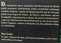【歴史洋書】Quellen zur deutschen Innenpolitik 1890-1914