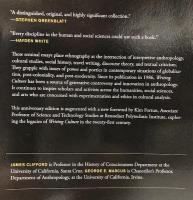 【人類学洋書】Writing　Culture