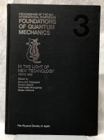 【物理学洋書】Foundations of Quantum Mechanics 3