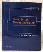 【電気工学洋書】Linear System Theory and Design　Fourth Edition