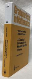 【数学洋書】A Classical Introduction to Modern Number Theory Second Edition